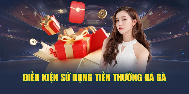 Điều kiện sử dụng tiền thưởng đá gà